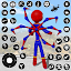 Stick Rope Hero: Spider Game