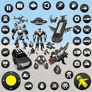 Jogue jogo de carro robô para PC