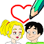 Drawing games-Draw Happy Life-