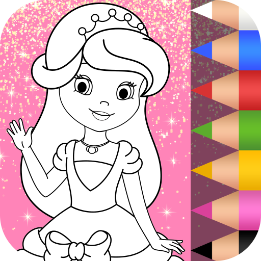 Play Princess Coloring & Dress Up Online