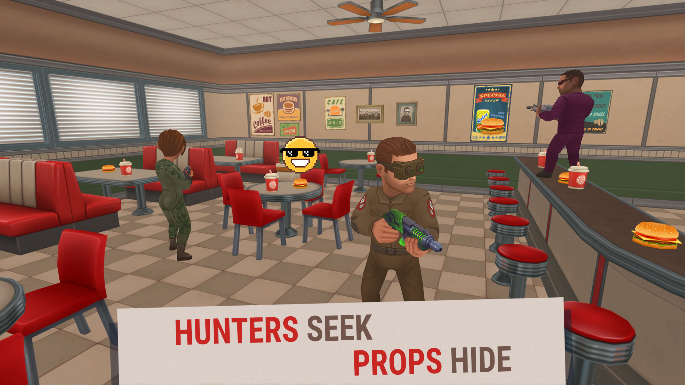 Hide Online - Hunters vs Props for PC Windows or MAC for Free