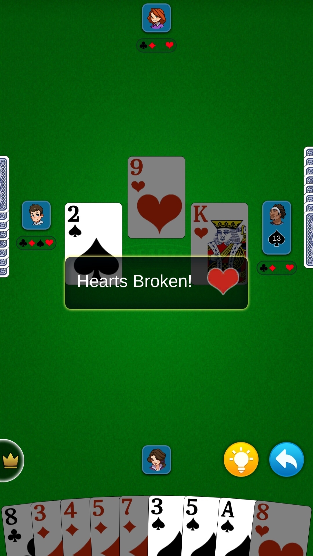 Play Hearts: Classic Card Game Online