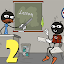 Stickman побег из школы 2