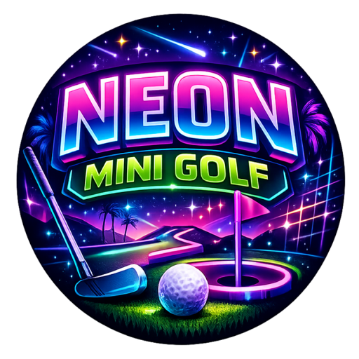 Neon Mini Golf - 9 or 18 Holes