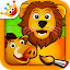 Savanna - Puzzles and Coloring Games for Kids