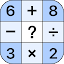 Crossmath Games - Math Puzzle