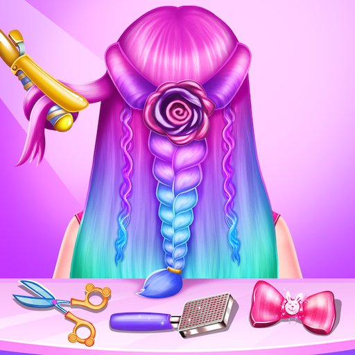 Play Braided Hair Salon MakeUp Game Online