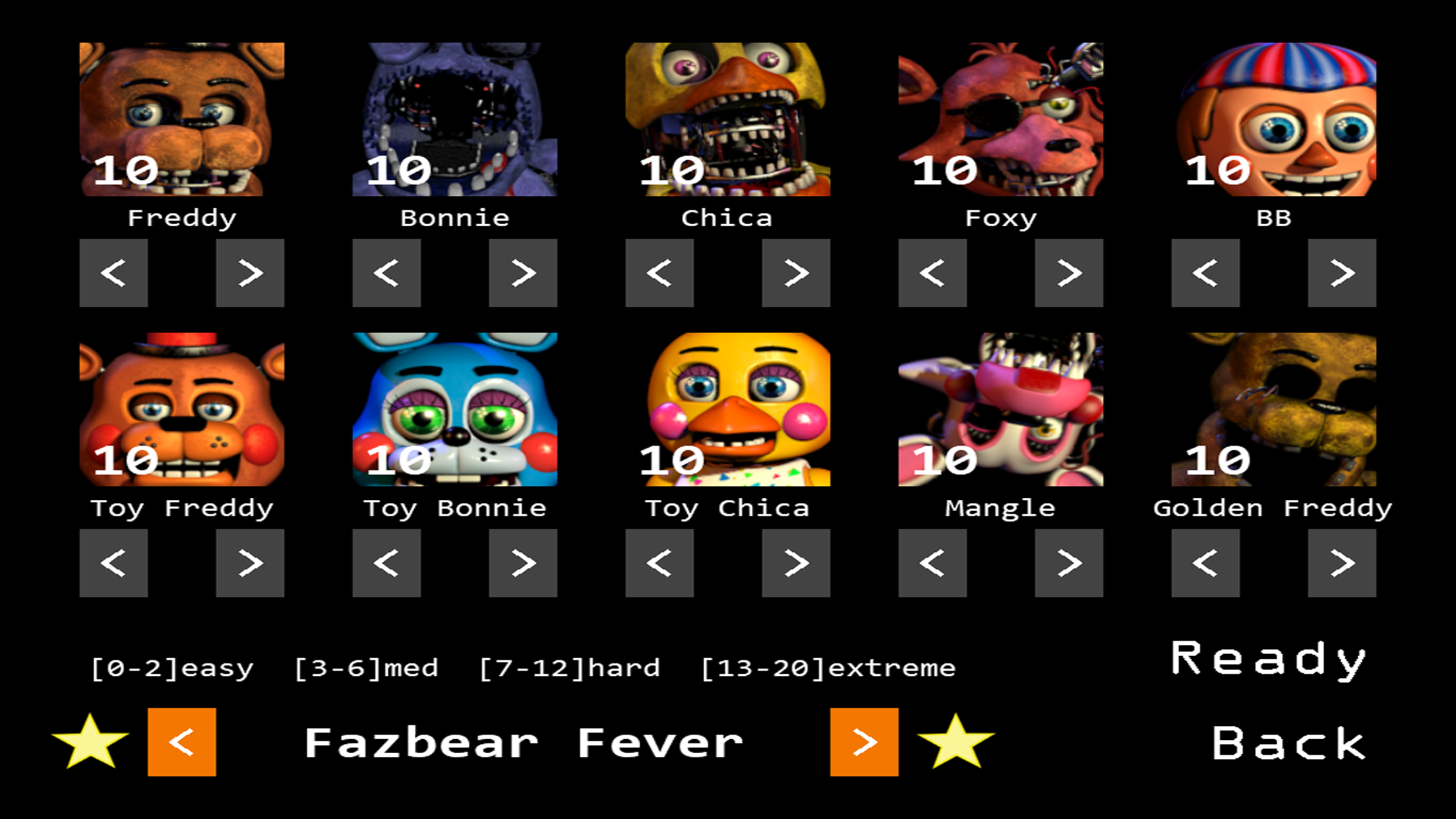 FIVE NIGHTS AT FREDDY'S 2 free online game on
