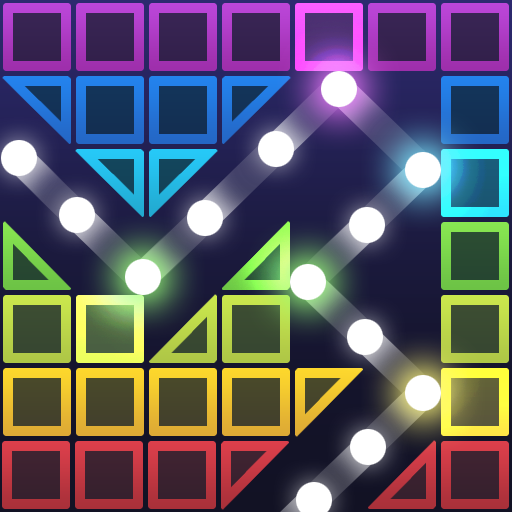 Bricks Breaker Hit - Glow Ball