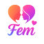 FEM - Free Lesbian Dating App Chat & Meet Singles