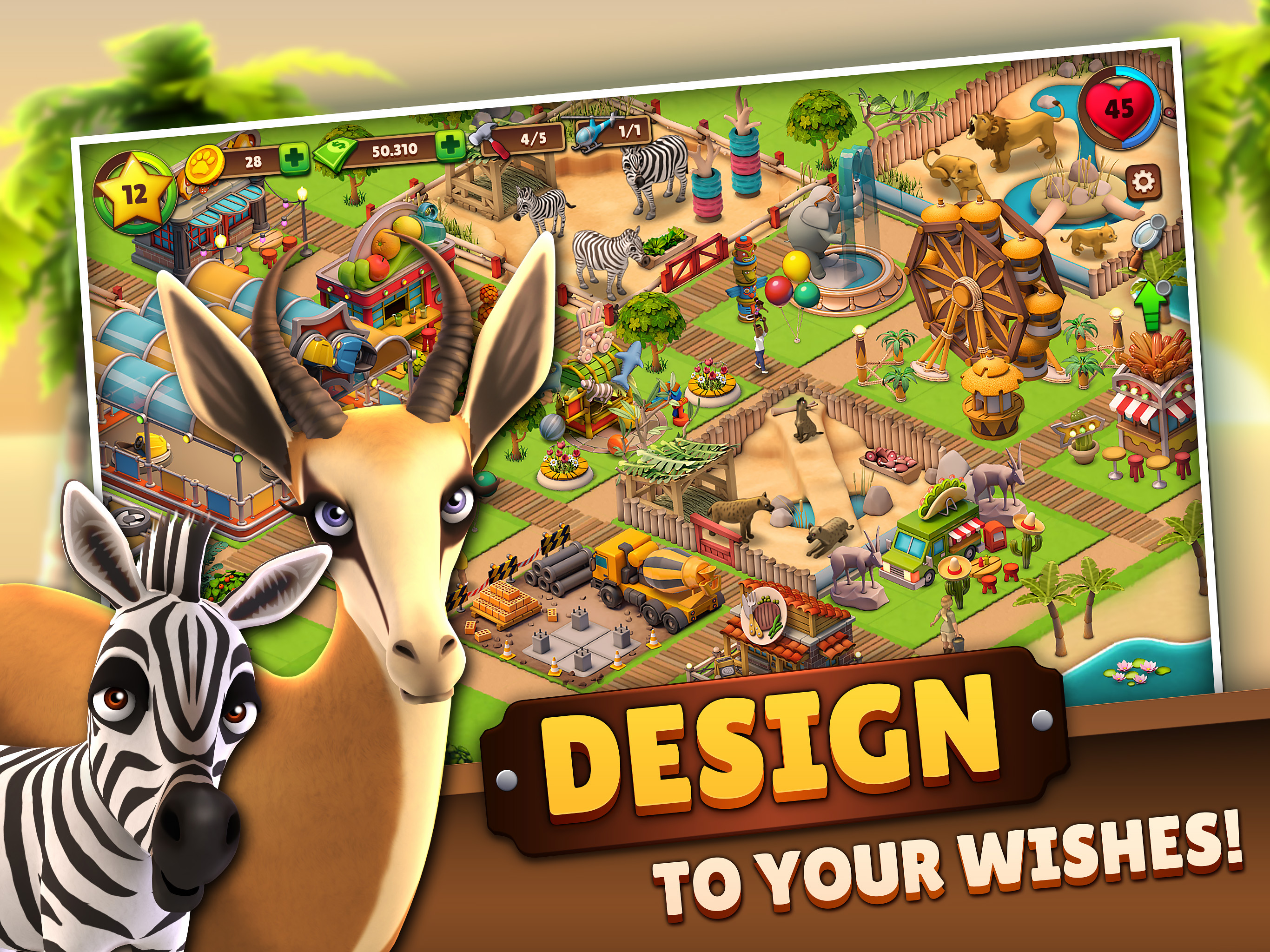 Скачайте и играйте в Zoo Life: Animal Park Game на ПК или Mac с (Эмулятор)