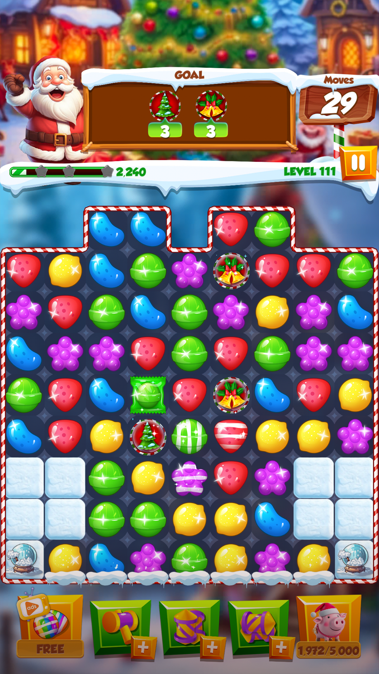 Sweet Tooth Town, Free Online Match 3 Puzzle Game