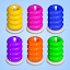 Stacolor: Color Hoop Puzzle