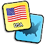 US States Quiz - Maps, Flags, Capitals & More