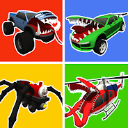 Graj Car Monster Truck Color Battle na PC