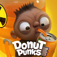 Gioca Donut Punks: Online Epic Brawl per PC