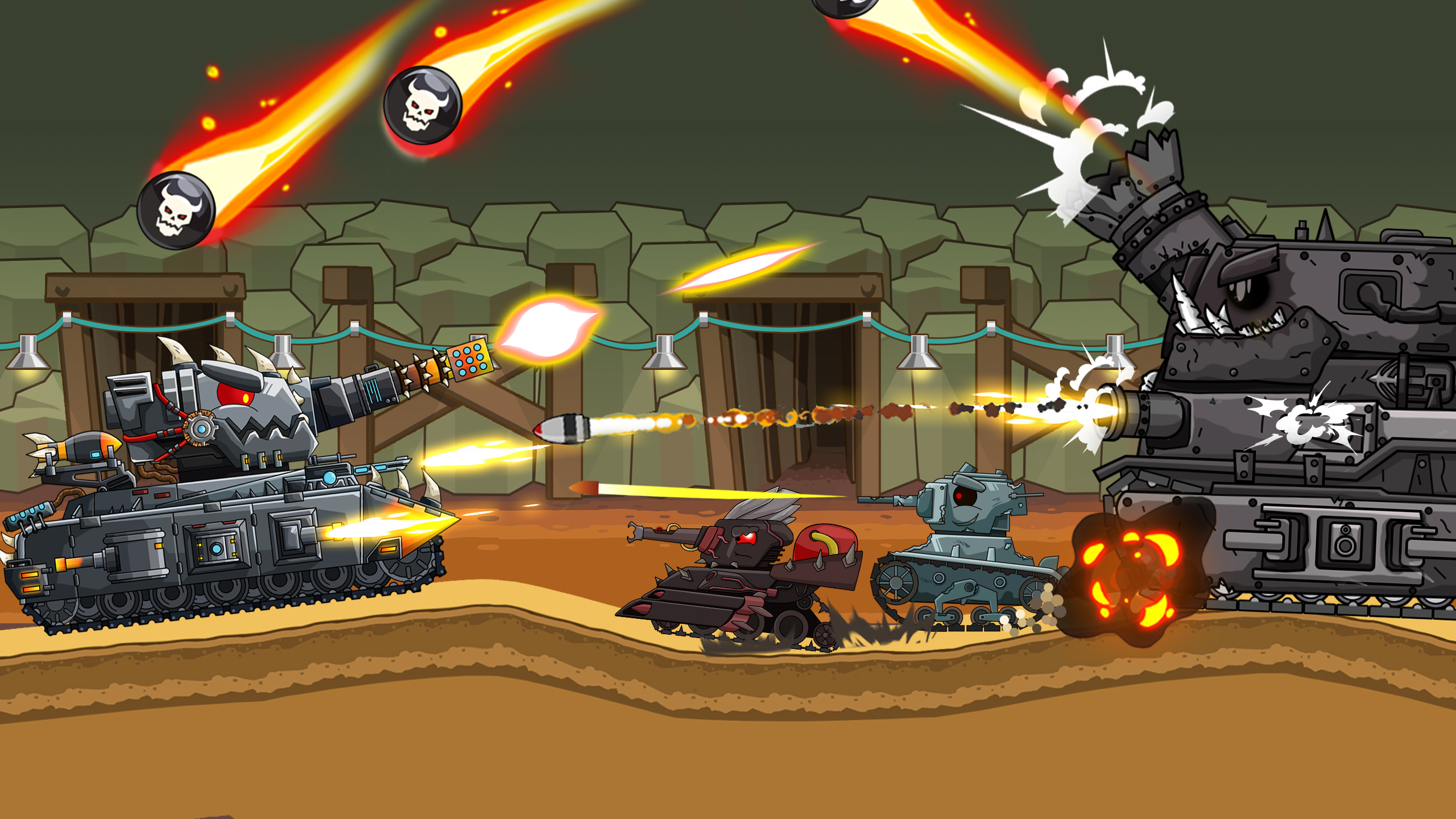 Download and Play Tanks Charge: Online PvP Arena on PC & Mac