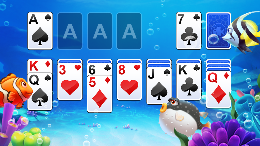 🕹️ Play Klondike Solitaire Game: Free Online Deal 1 Classic