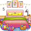 Room Deco Color by Numbers
