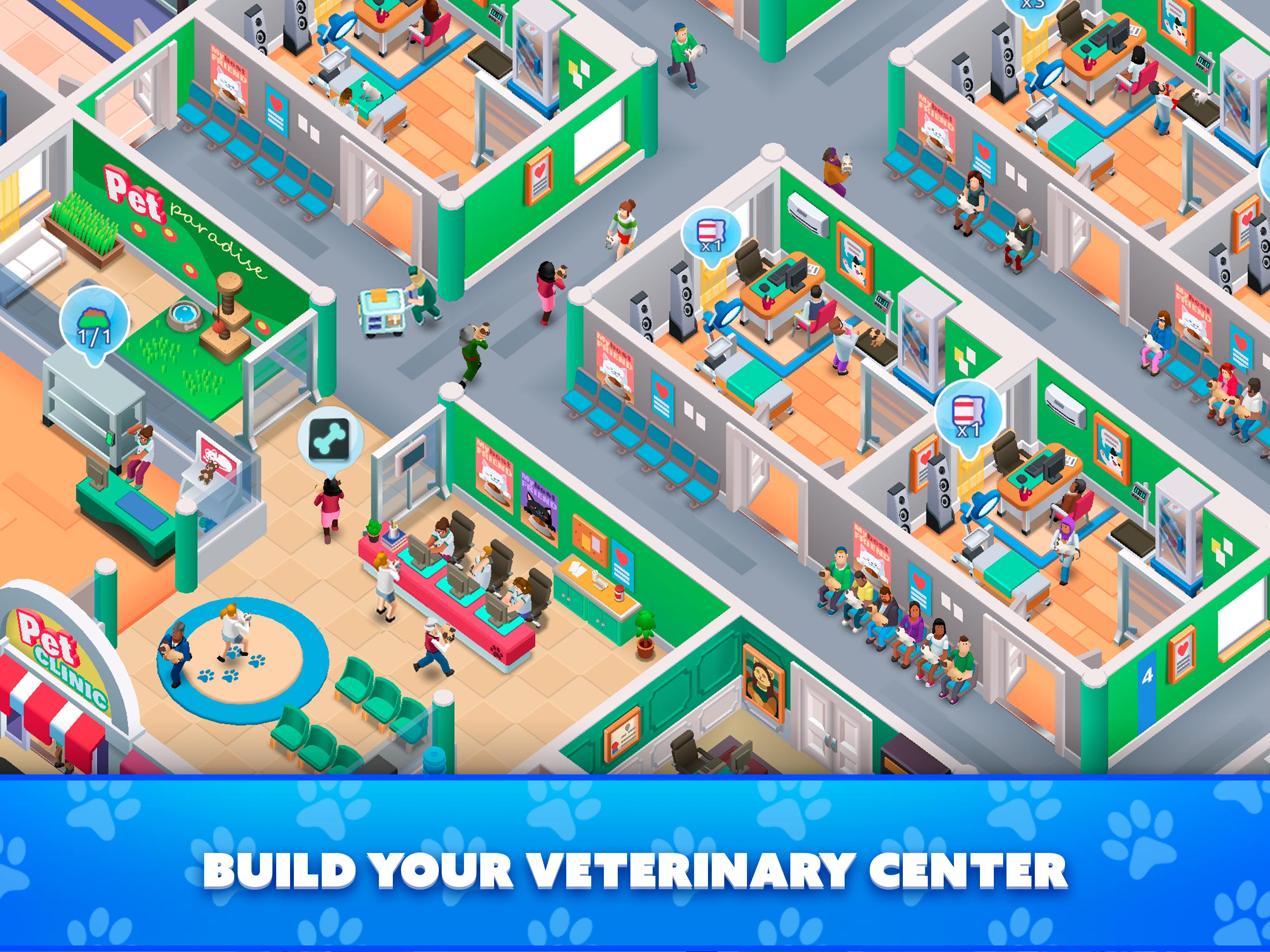 Pet Rescue Empire Tycoon - All Rooms Opened And Playground Max Level #09 