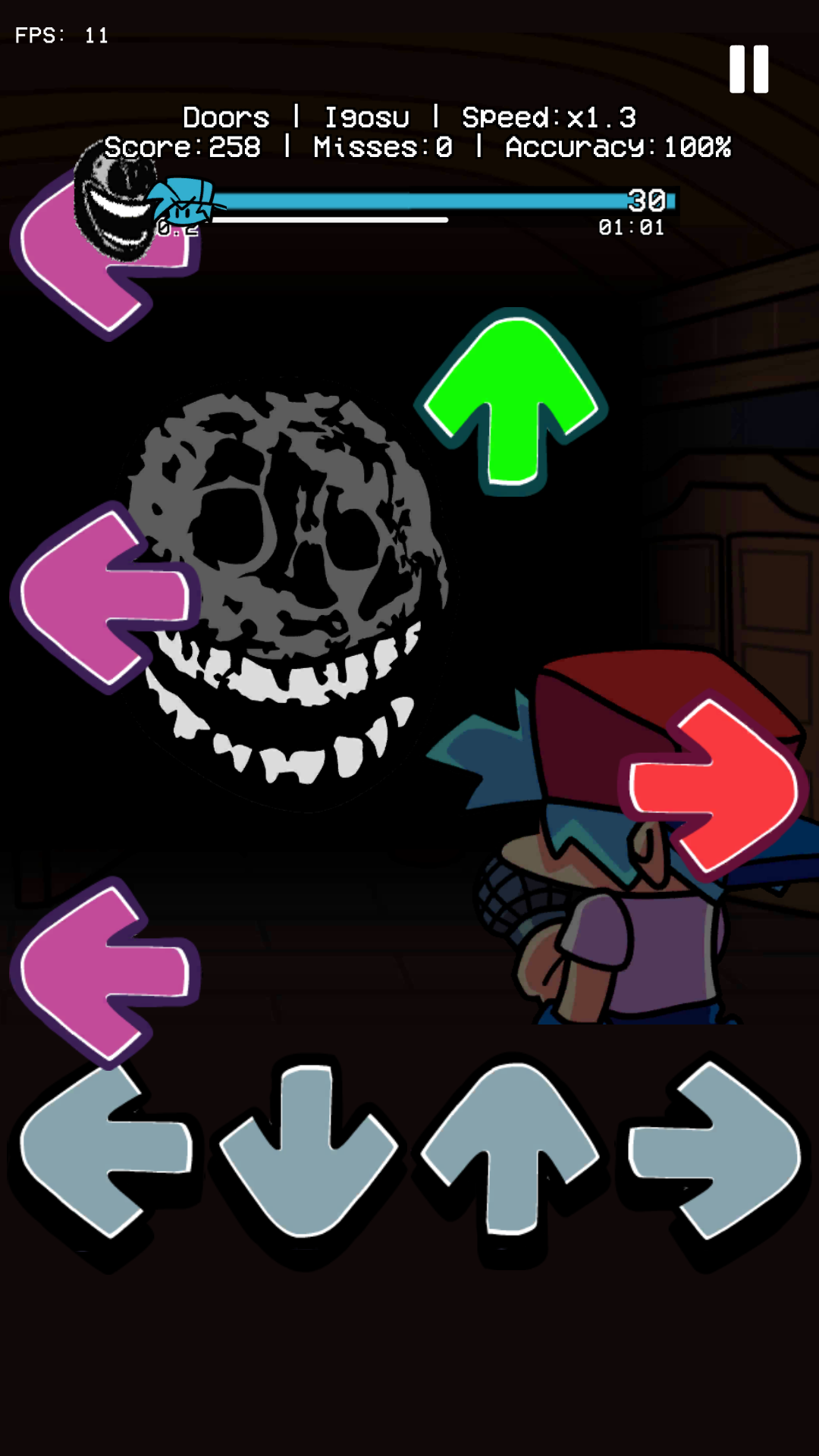 Play FNF Mod vs Funkin DOORS V2.0 Online