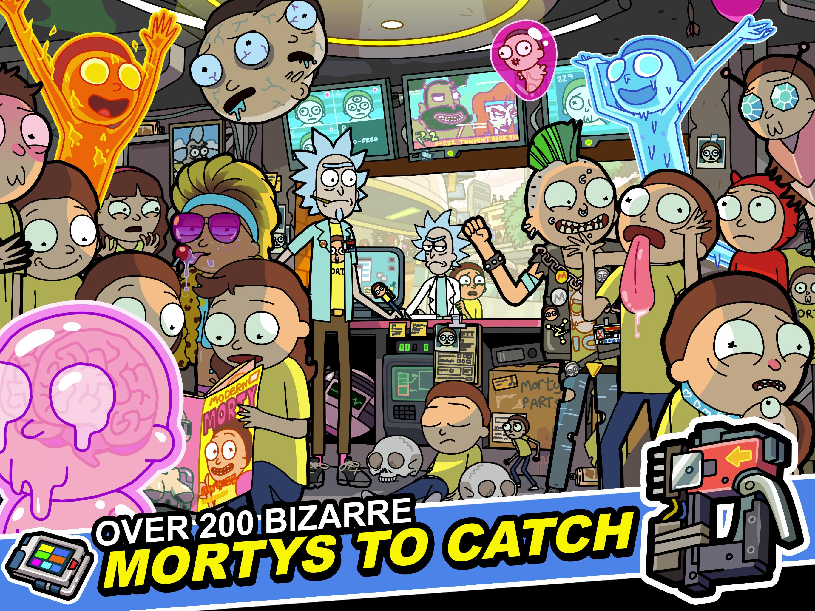 Скачать и играть в Pocket Mortys на ПК или Mac с (Эмулятор)