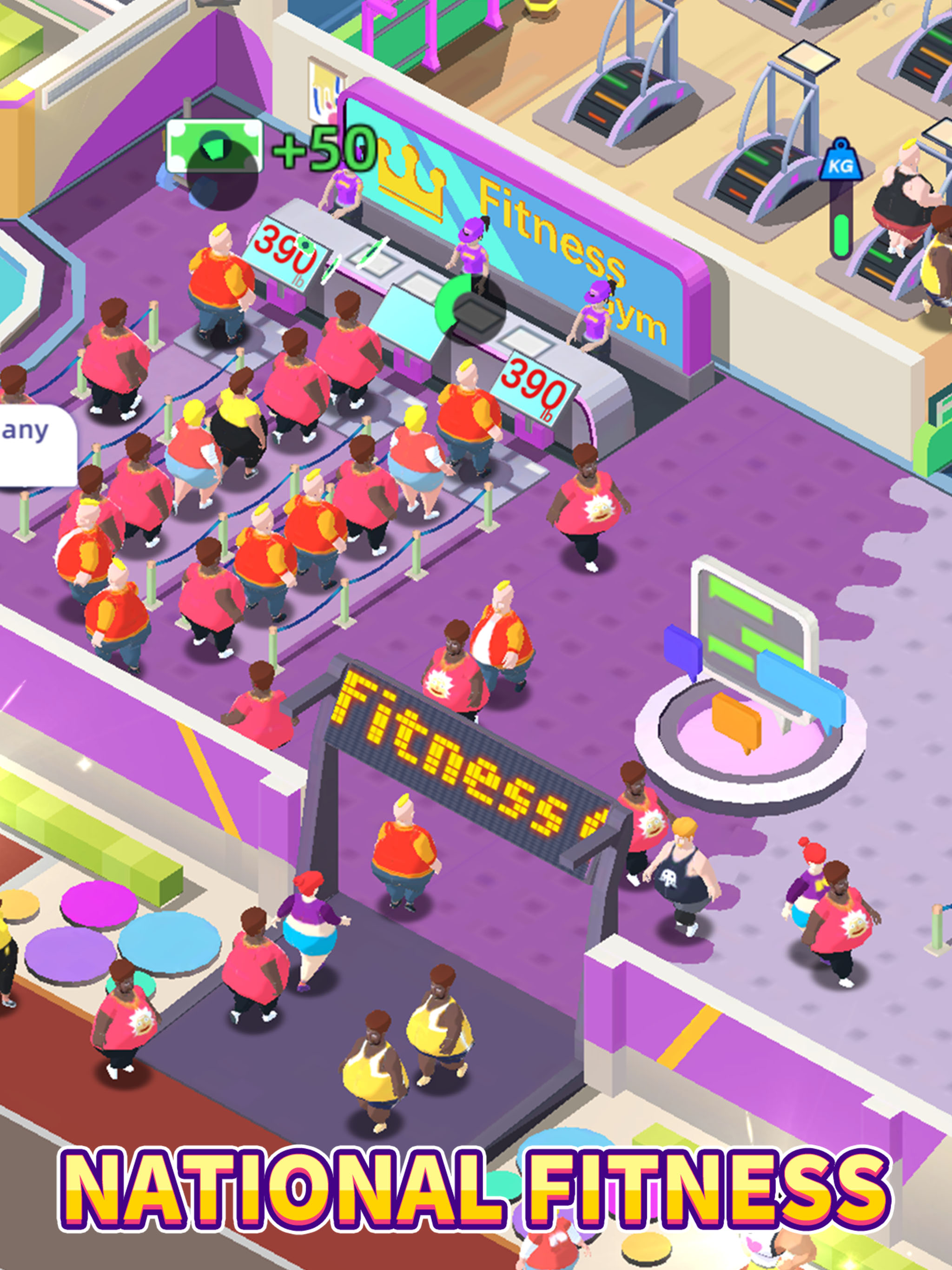 Скачайте и играйте в Fitness Club Tycoon на ПК или Mac с (Эмулятор)