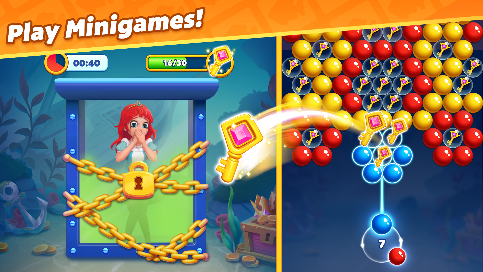 Ocean Bubble Shooter - Jogo Gratuito Online