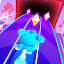 Cyber Rolling Music Ball Game