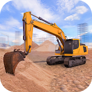 Jogue Excavator Crane Driving Sim para PC