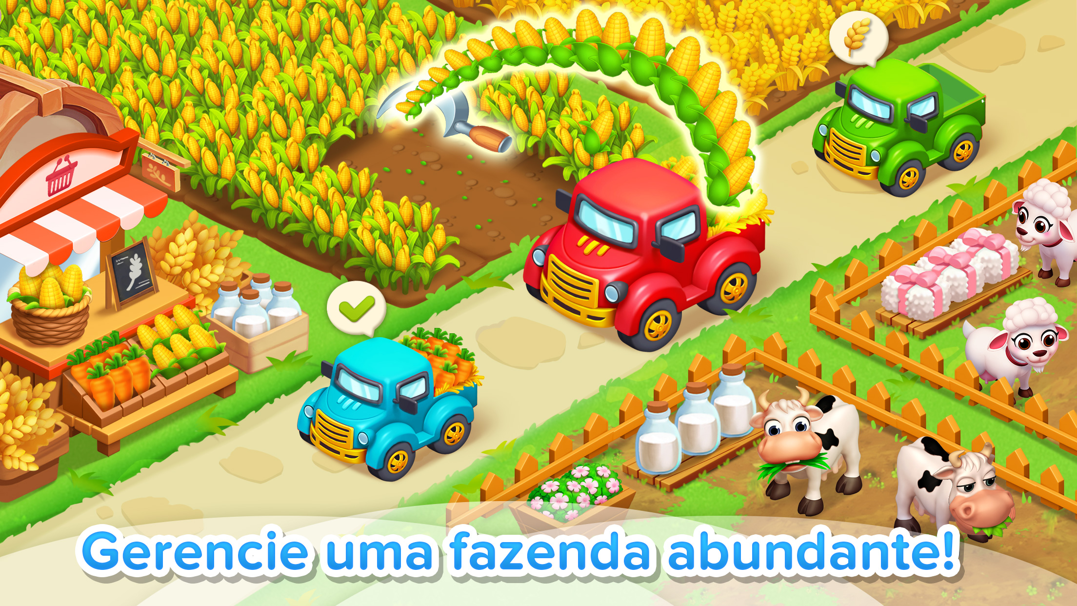 Baixe Fazenda Feliz Agricultura jogo no PC