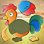 Toddler Kids puzzle - Animals