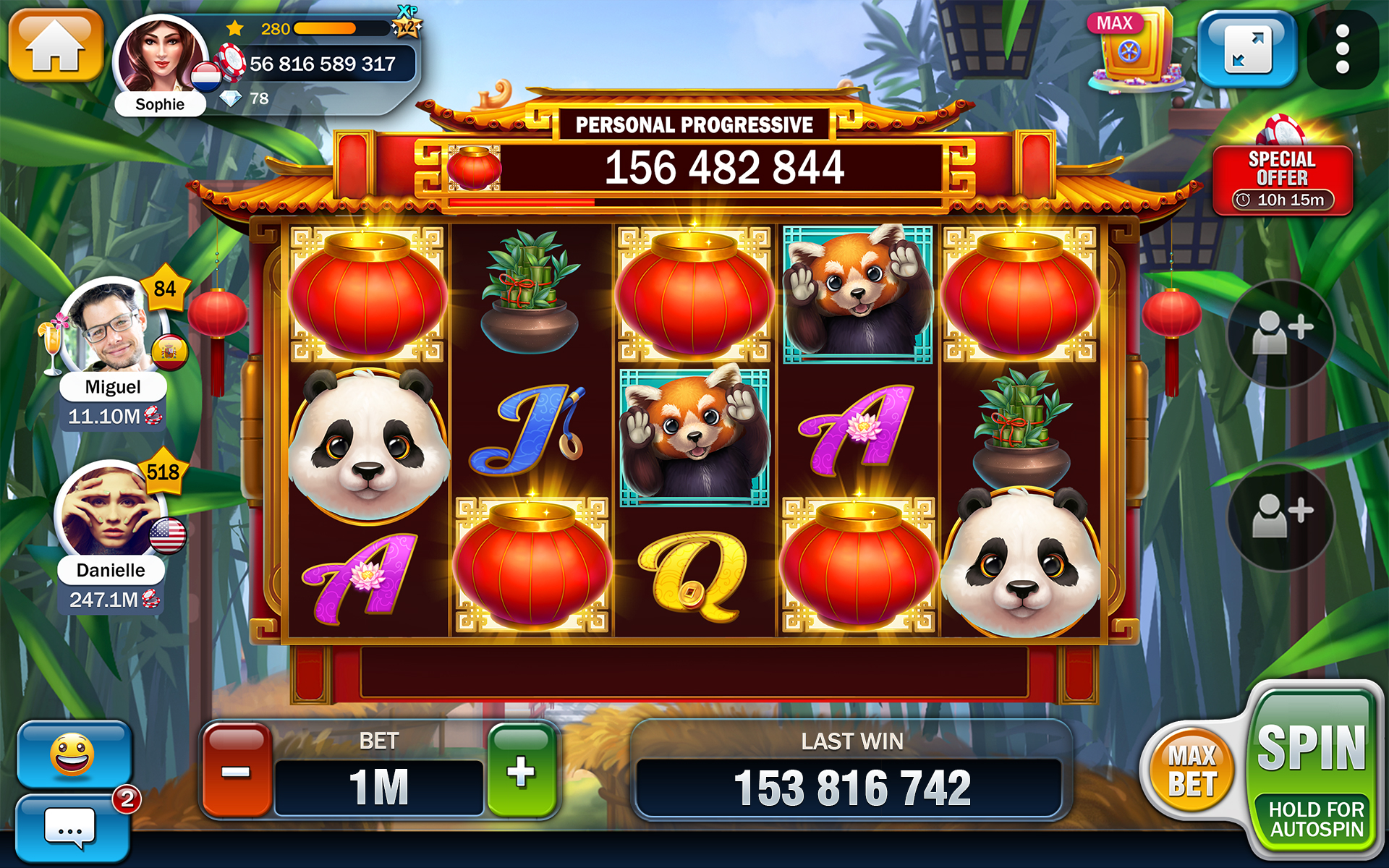 Скачать и играть в Huuuge Casino Slots Vegas 777 на ПК или Mac с (Эмулятор)