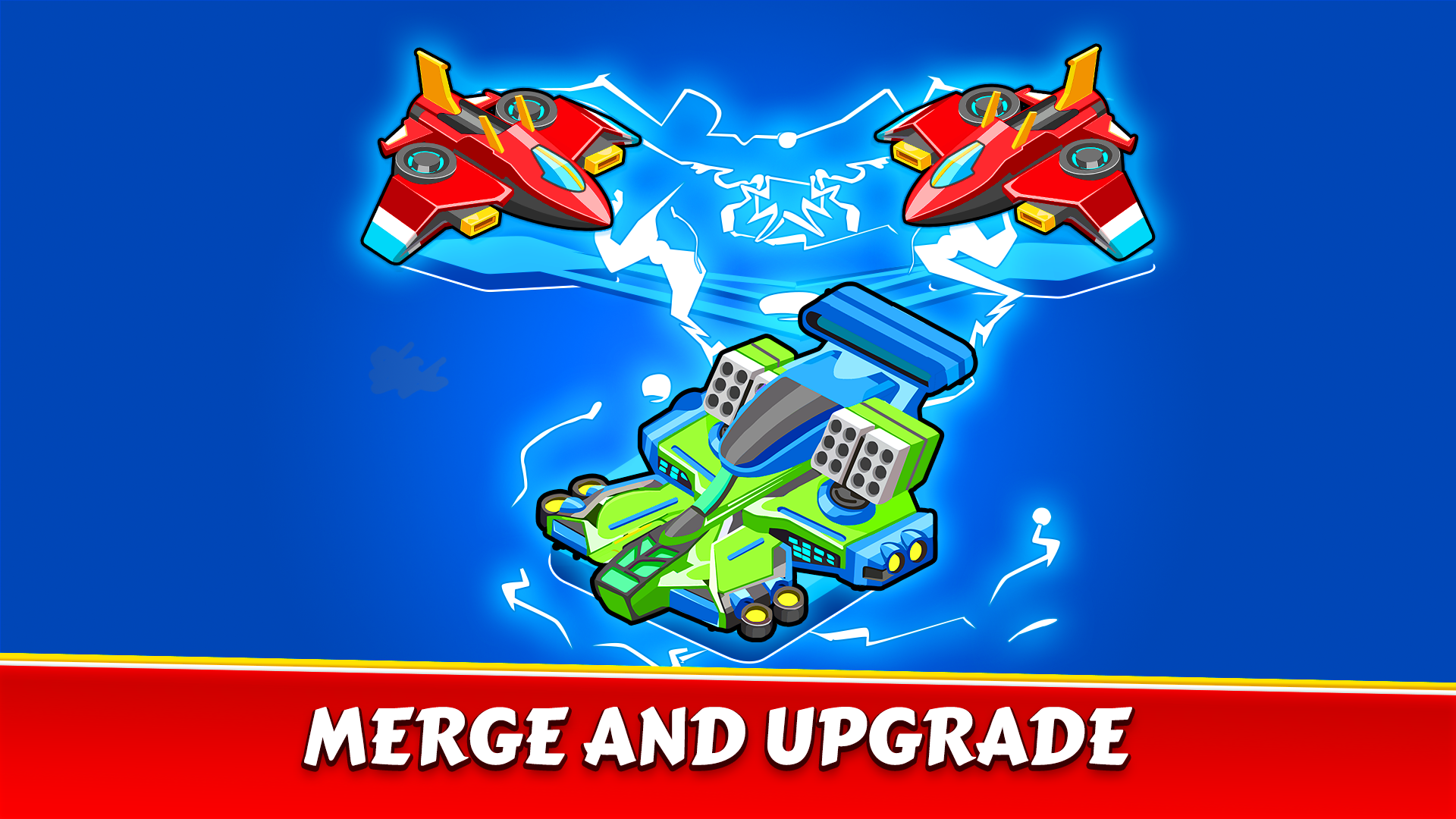 Скачайте и играйте в Merge Planes Idle Plane Game на ПК или Mac (Эмулятор)