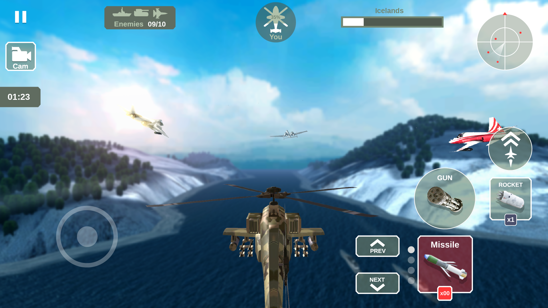 Скачайте и играйте в Helicopter Simulator: Warfare на ПК или Mac (Эмулятор)