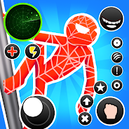 Spiele Superhero Stickman: Battle RPG für PC