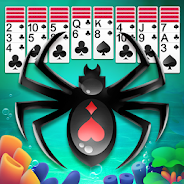 Играй Пасьянс «паук» Рыбы (Solitaire Spider Fish) на ПК