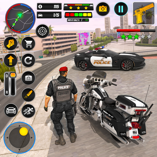 Play Bike Chase 3D Police Car Games Online for Free on PC & Mobile