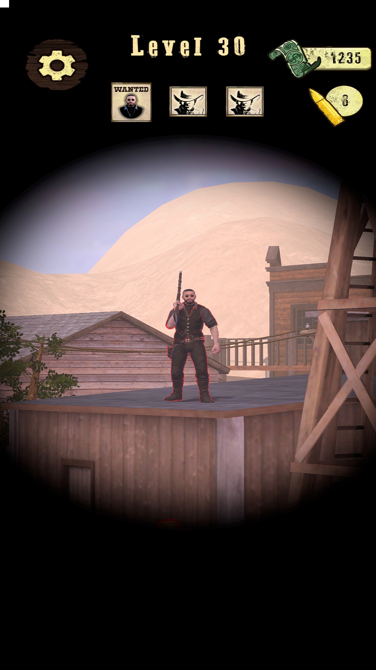 Play Wild West Sniper: Cowboy War Online