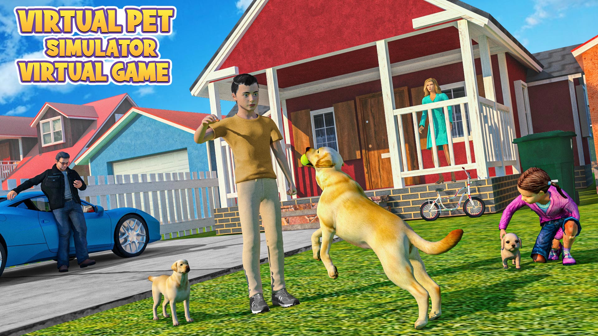 Play Dog Simulator Pet Dog Games 3D Online
