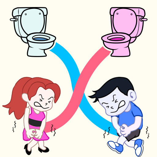 Play Toilet Rush Race: Draw Puzzle Online