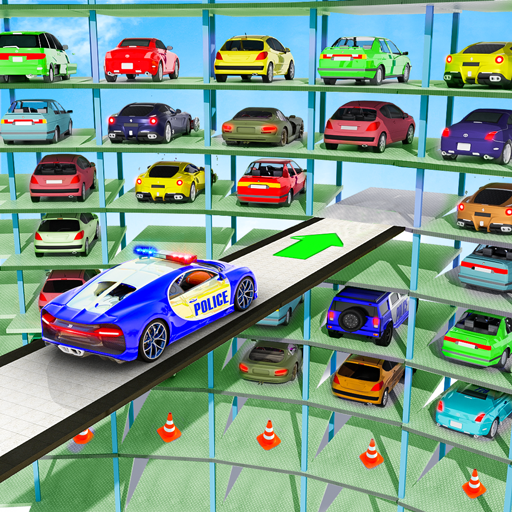 Play Multi Level Police Car Parking Online