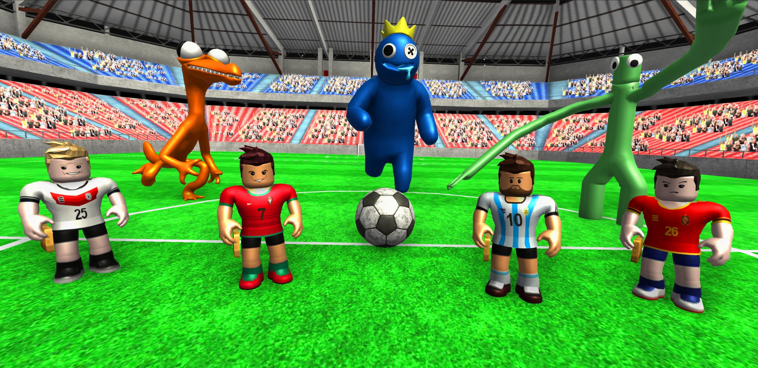 Baixar & Jogar Rainbow Football Friends 3D no PC & Mac (Emulador)