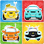 Cars memory game for kids
