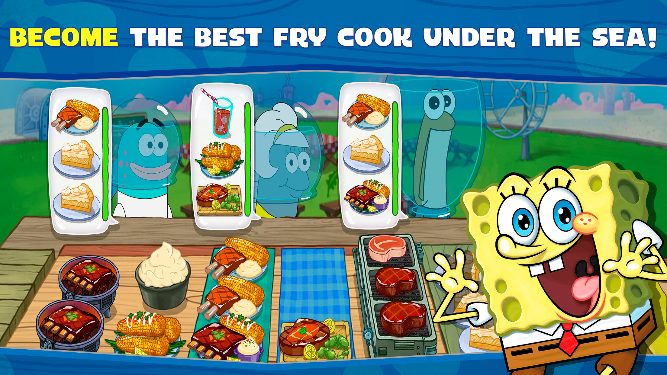 Play SpongeBob: Krusty Cook-Off Online