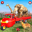 Wild Animal Transport Rickshaw Simulator
