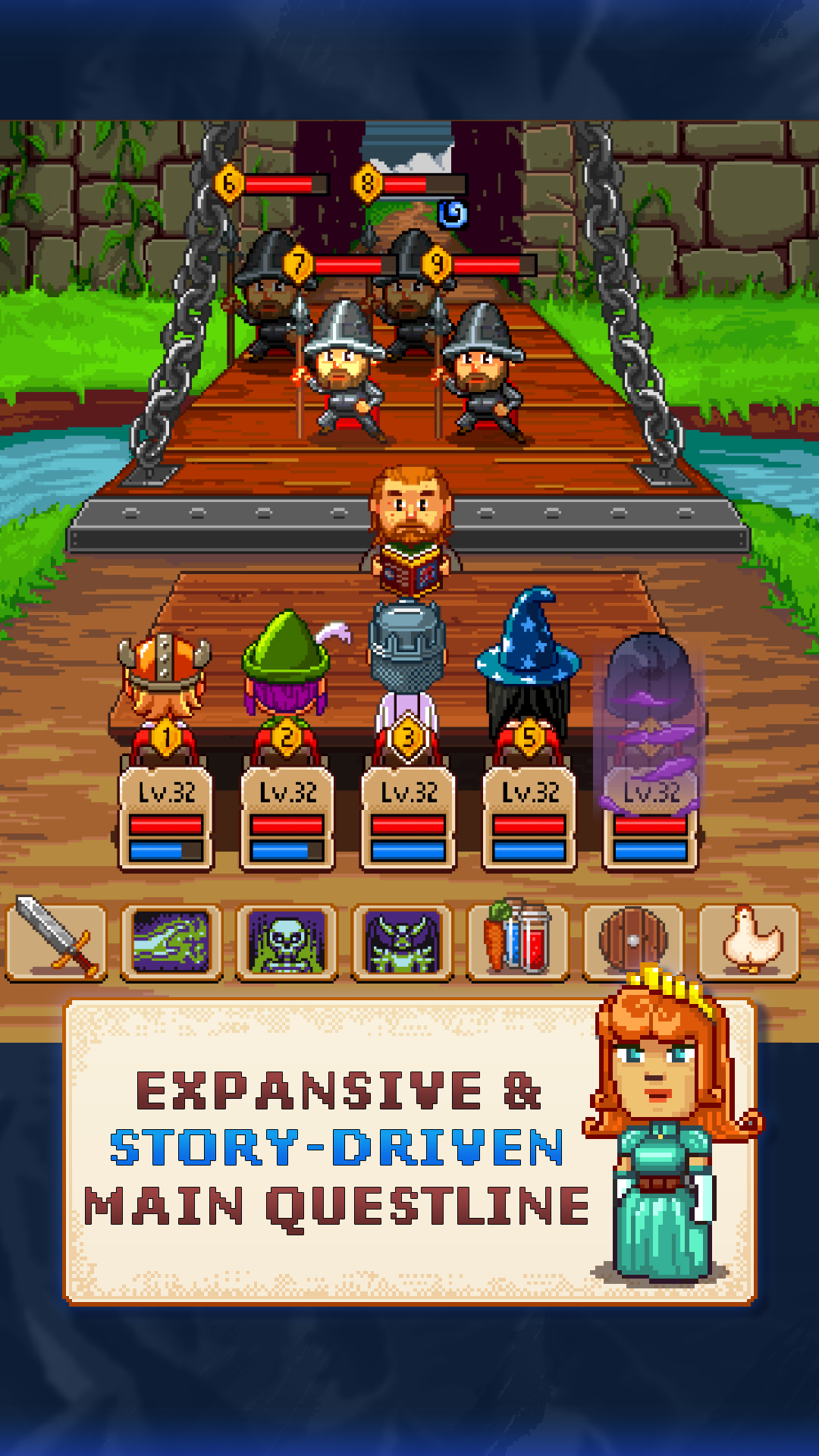 Скачать и играть в Knights of Pen & Paper 2 на ПК или Mac с (Эмулятор)