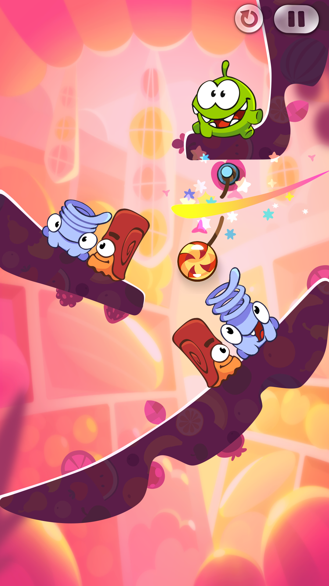 Скачать и играть в Cut The Rope 2 на ПК или Mac с (Эмулятор)