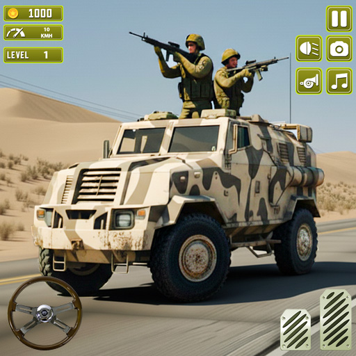 US Army Truck 3D Military Game