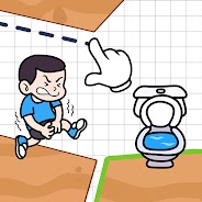 Играй Toilet Puzzle：Slice Bridge 2D на ПК
